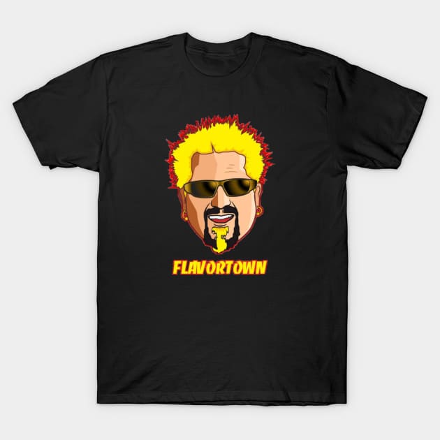 Guy fieri//Vintage for fans T-Shirt by DetikWaktu